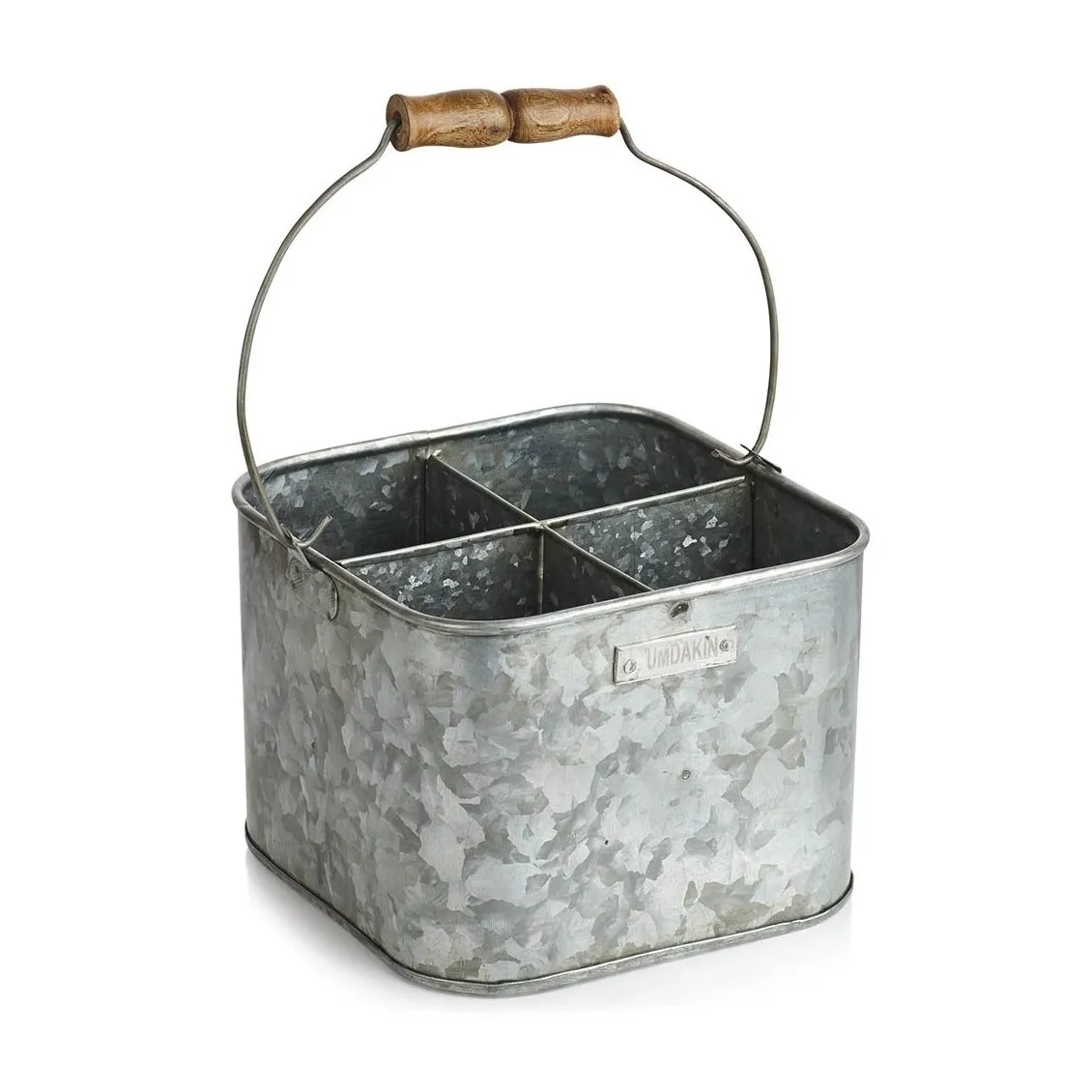 Humdakin Humdakin zink bucket förvaringslåda 25x25 cm