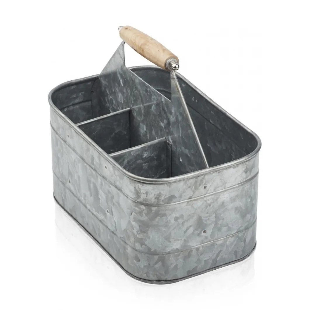 Humdakin Humdakin zink bucket förvaringslåda 30x20