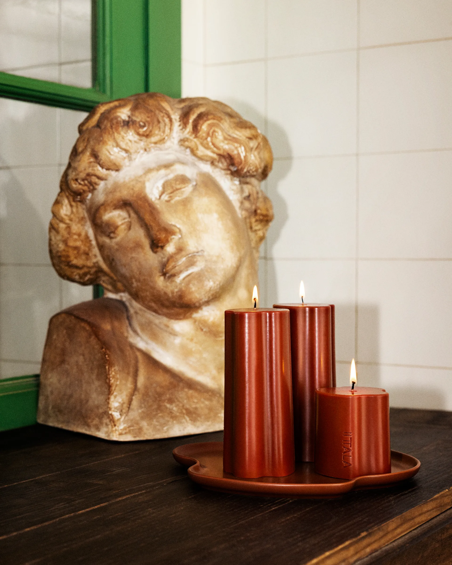 Aalto dekorationsbricka, Eld, 25 cm Iittala