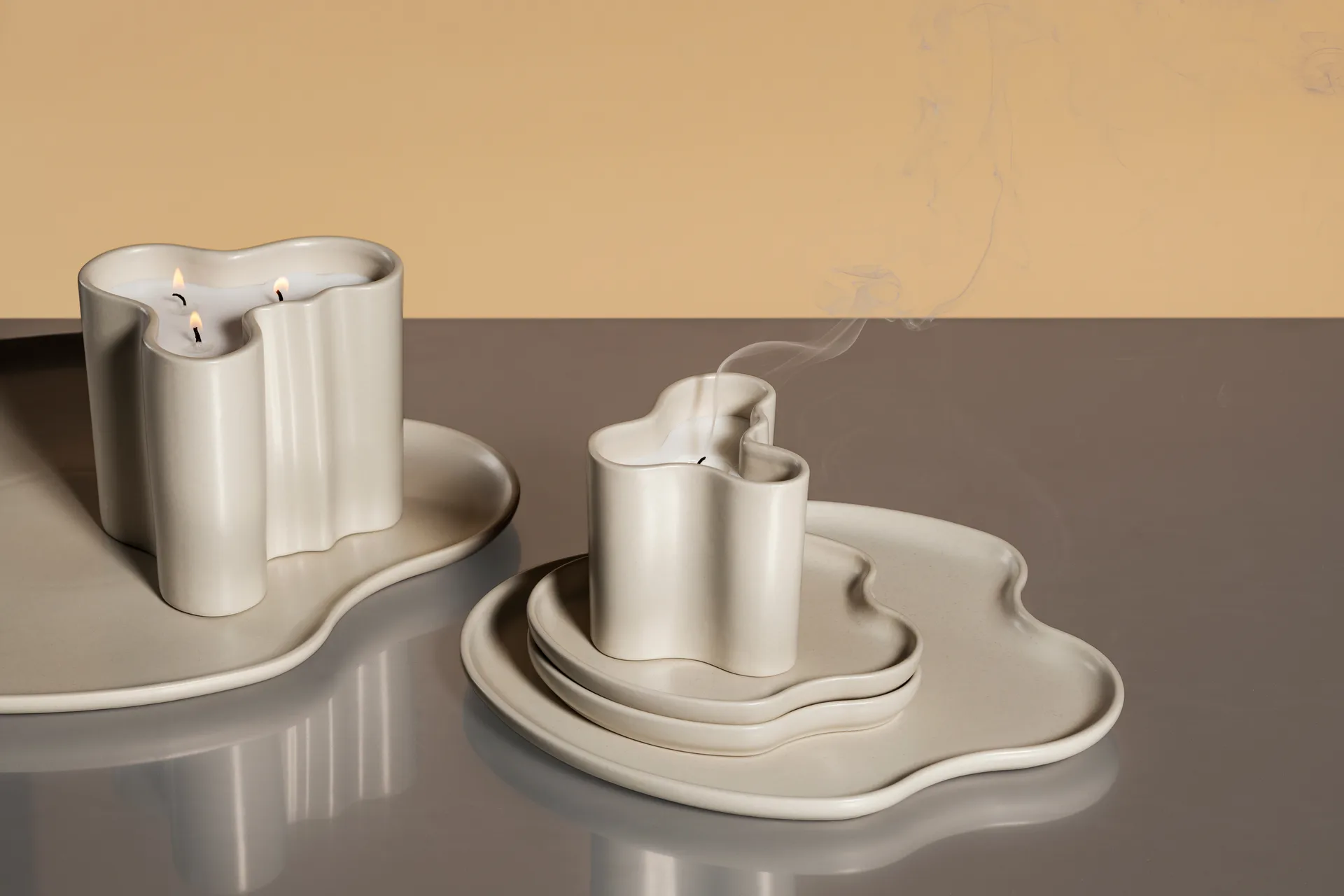 Aalto dekorationsbricka, Sand, 25 cm Iittala