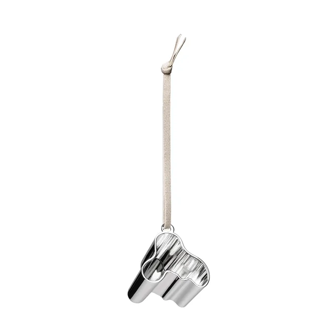 Aalto dekorationshänge metall, Silver Iittala