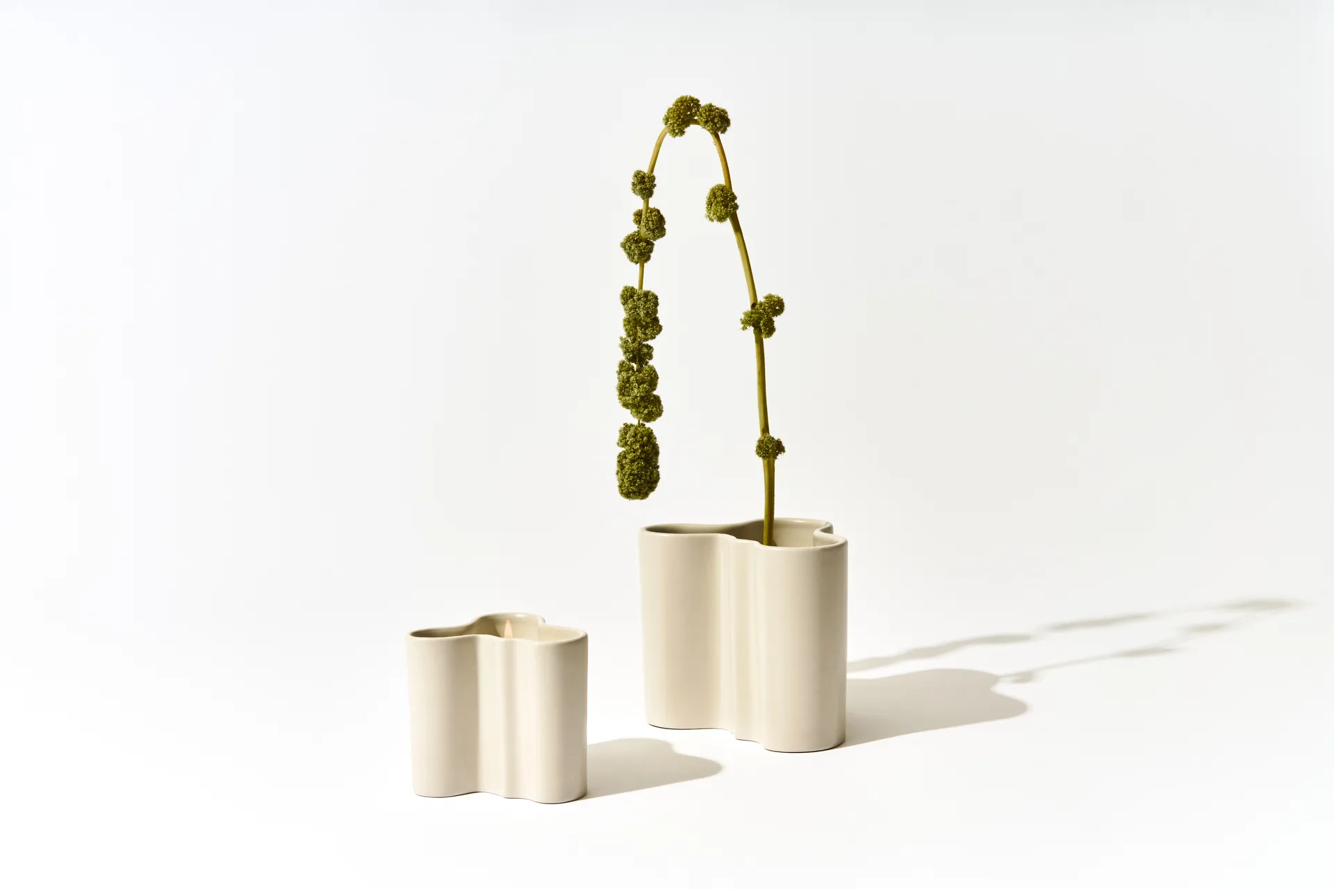 Aalto doftljus 11 cm, Sand Iittala