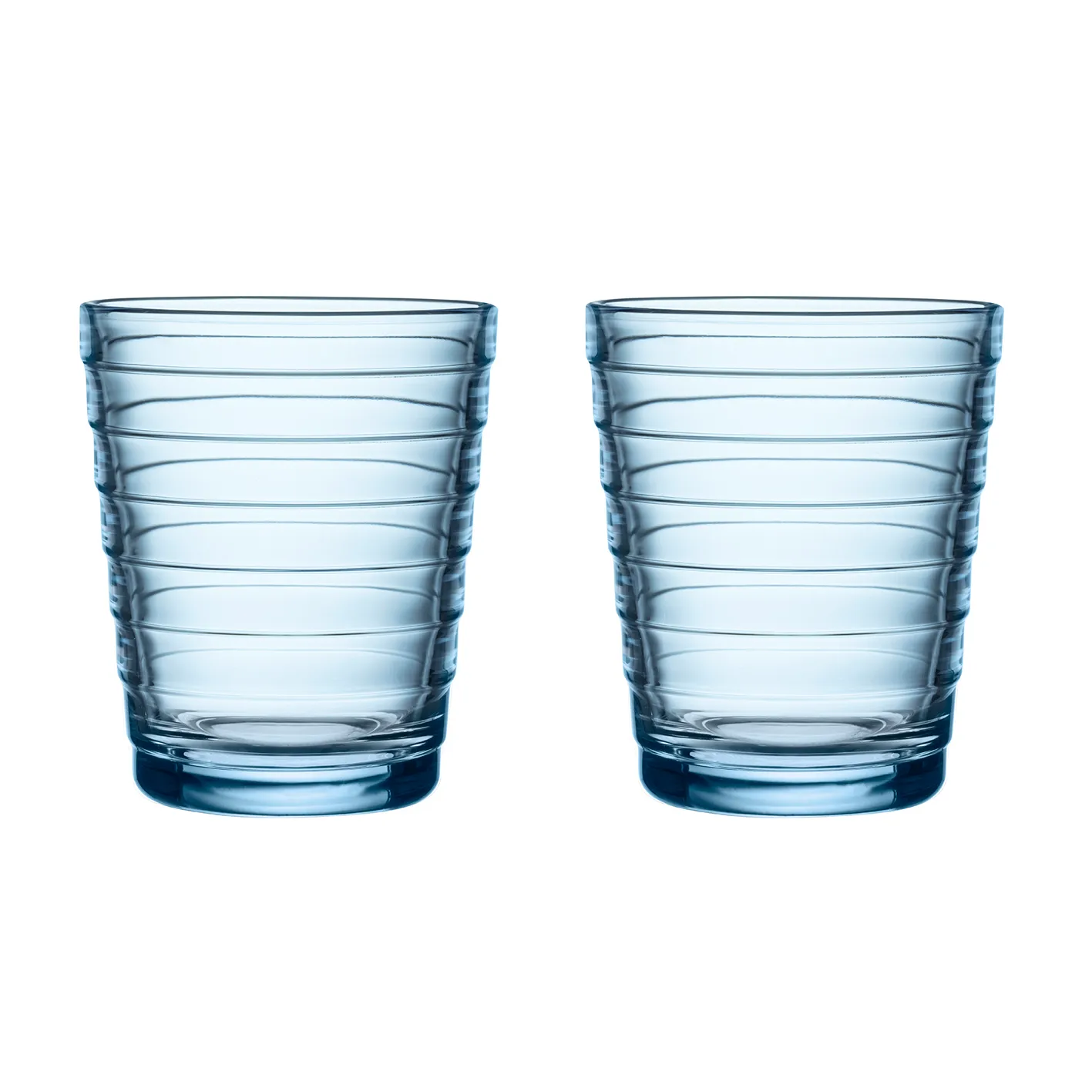 Aino Aalto dricksglas 22 cl 2-pack, Aqua Iittala