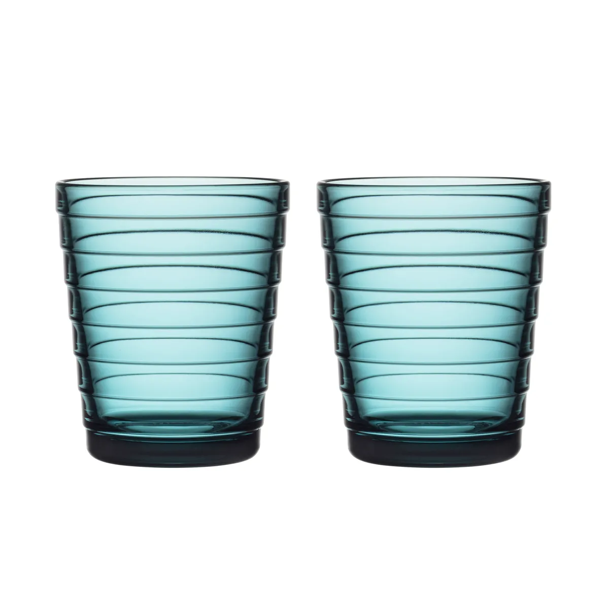 Iittala Aino Aalto dricksglas 22 cl 2-pack havsblå