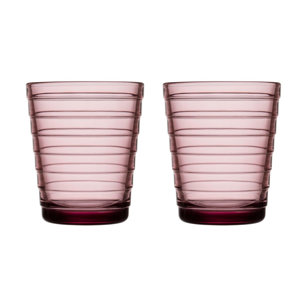 Iittala Aino Aalto dricksglas 22 cl 2-pack Ljung | Skandinavisk Design | Dricksglas | Lila