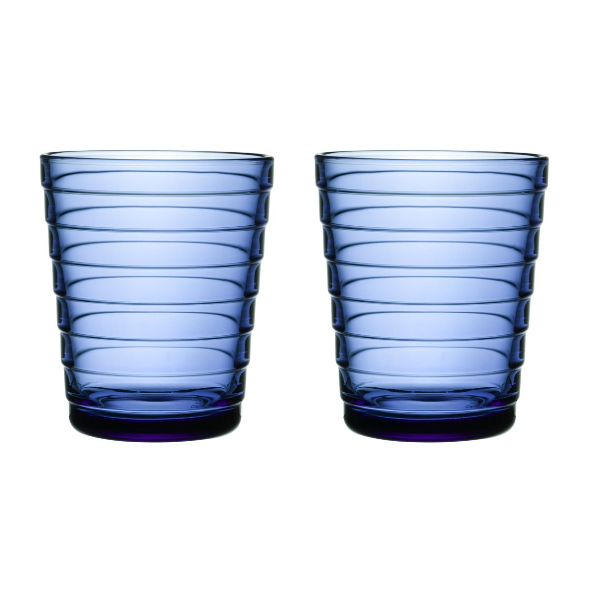 Iittala Aino Aalto dricksglas 22 cl 2-pack Ultramarinblå