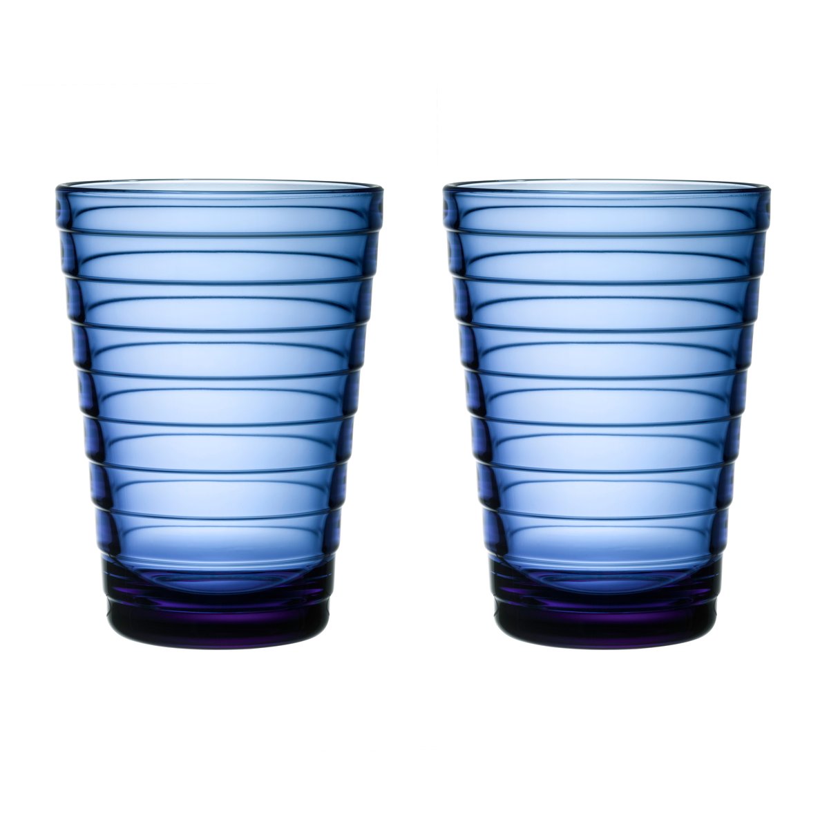 Iittala Aino Aalto dricksglas 33 cl 2-pack Ultramarinblå