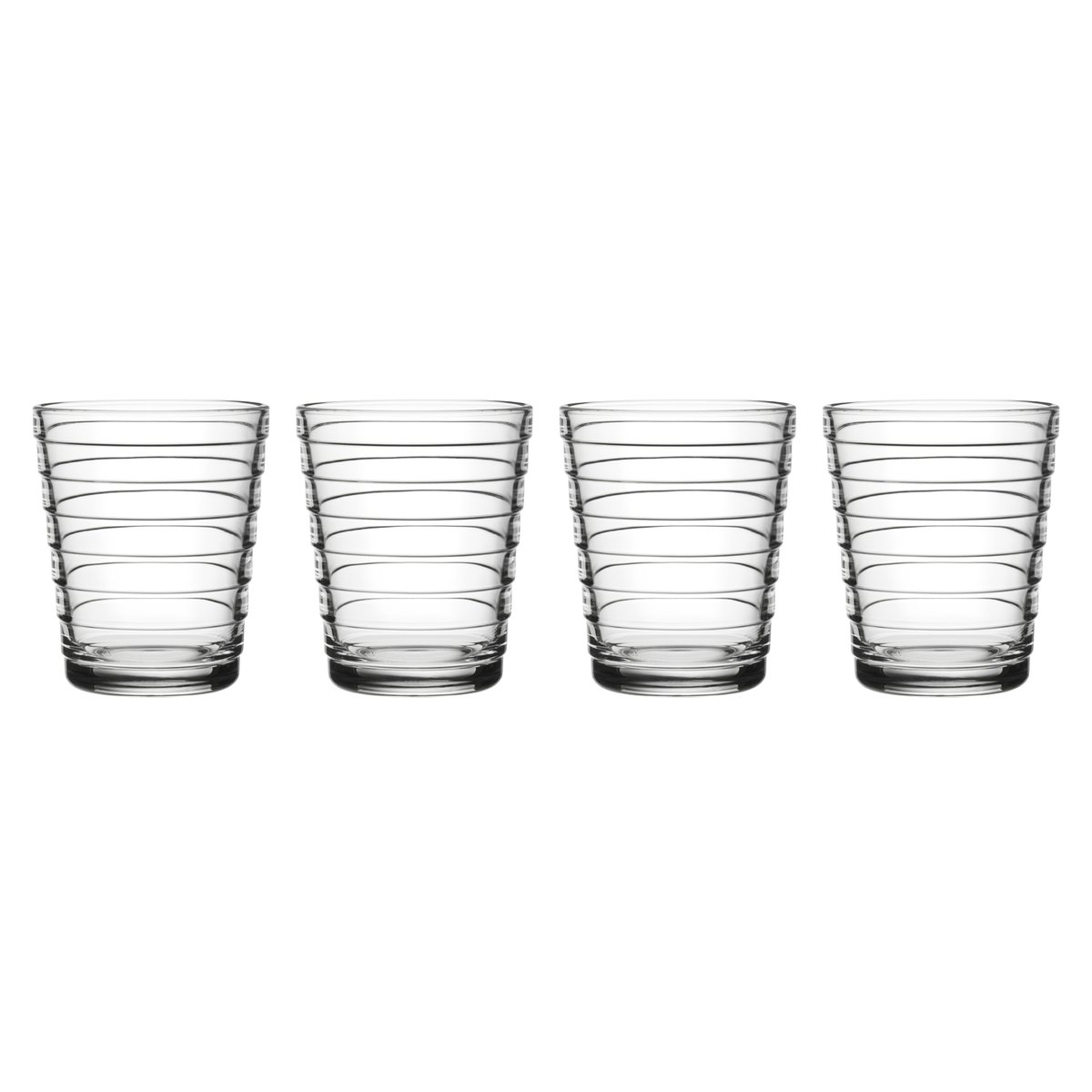 Iittala Aino Aalto dricksglas 4-pack 22 cl Klar | Skandinavisk Design | Dricksglas | Transparent