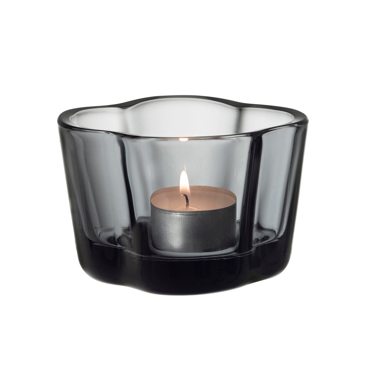 Iittala Alvar Aalto ljuslykta 60 mm Grå | Skandinavisk Design | Ljuslyktor & Ljusfat | Grå