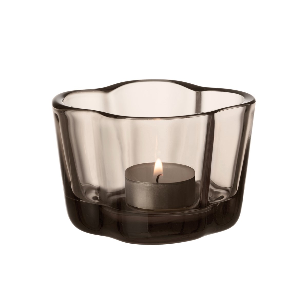 Iittala Alvar Aalto ljuslykta 60 mm Linne | Skandinavisk Design | Ljuslyktor & Ljusfat | Beige