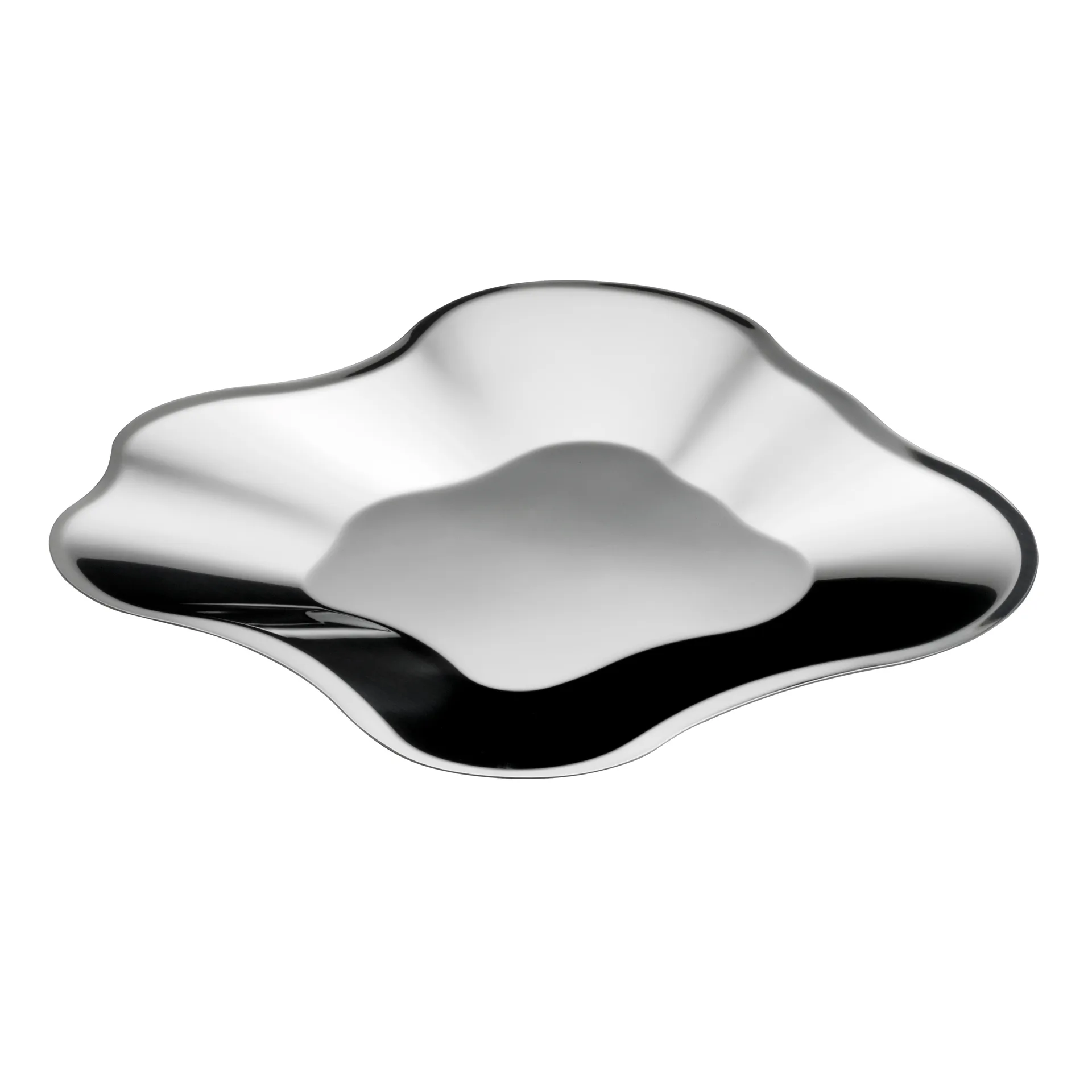 Alvar Aalto rostfritt fat, stort (504 mm) Iittala