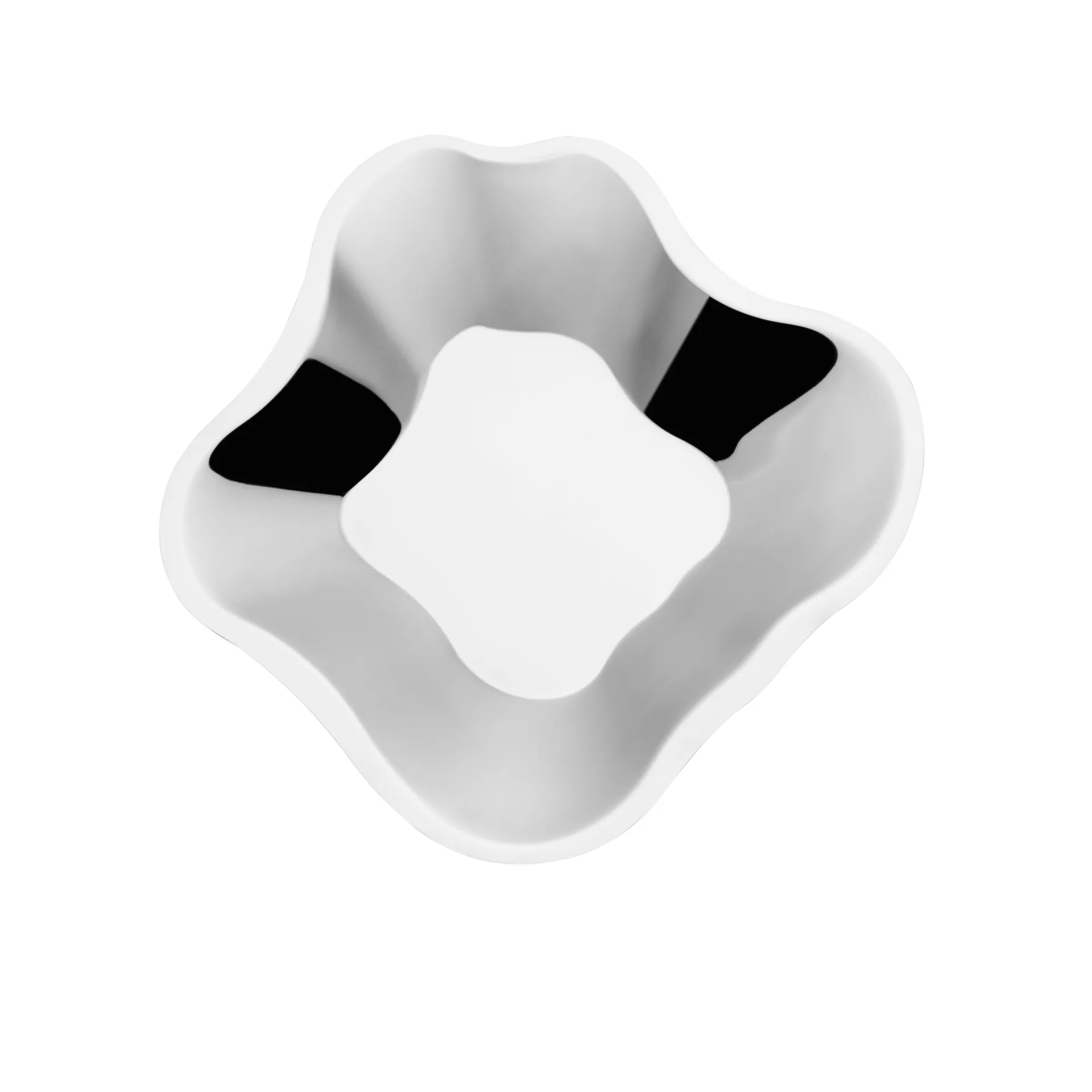 Alvar Aalto rostfritt fat, stort (504 mm) Iittala