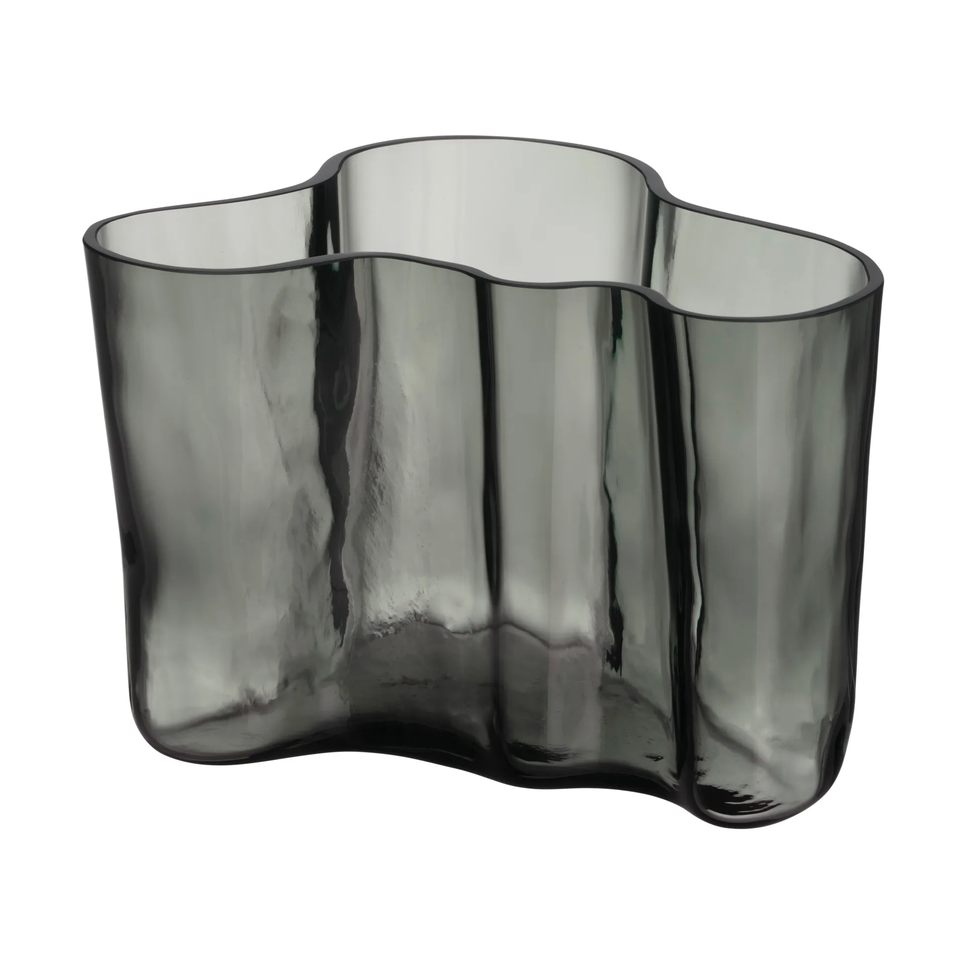 Alvar Aalto vas 140 mm, Mörkgrå Iittala