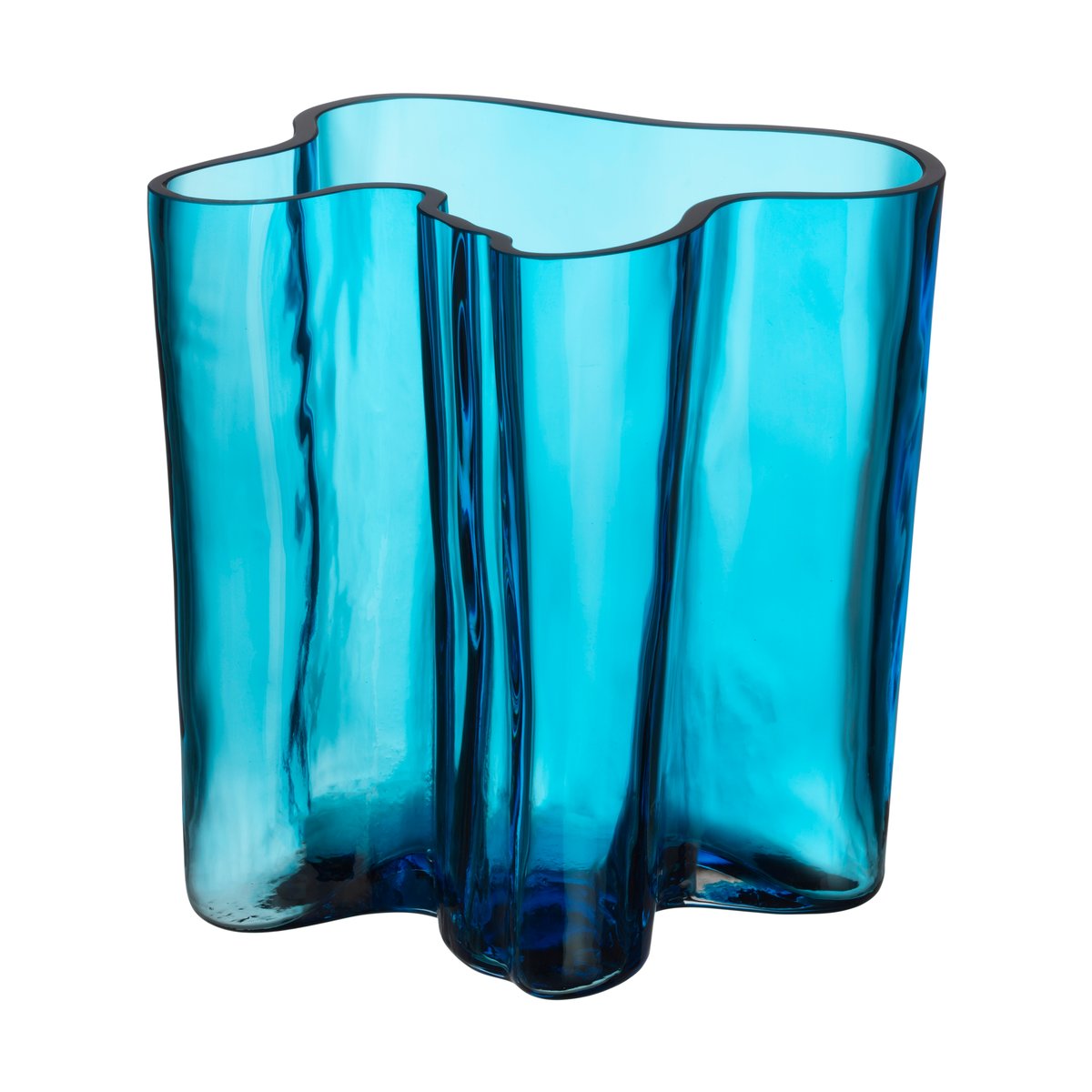 Iittala Alvar Aalto vas 200 mm Turkos | Skandinavisk Design | Vaser | Turkos