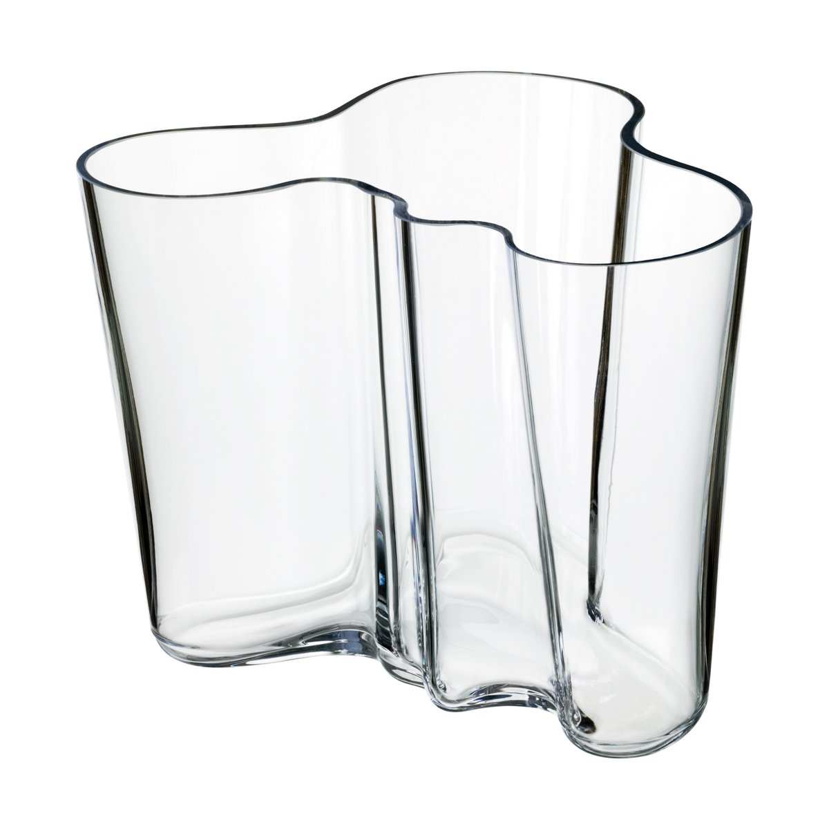 Iittala Alvar Aalto vas klar 160 mm | Skandinavisk Design | Vaser | Transparent
