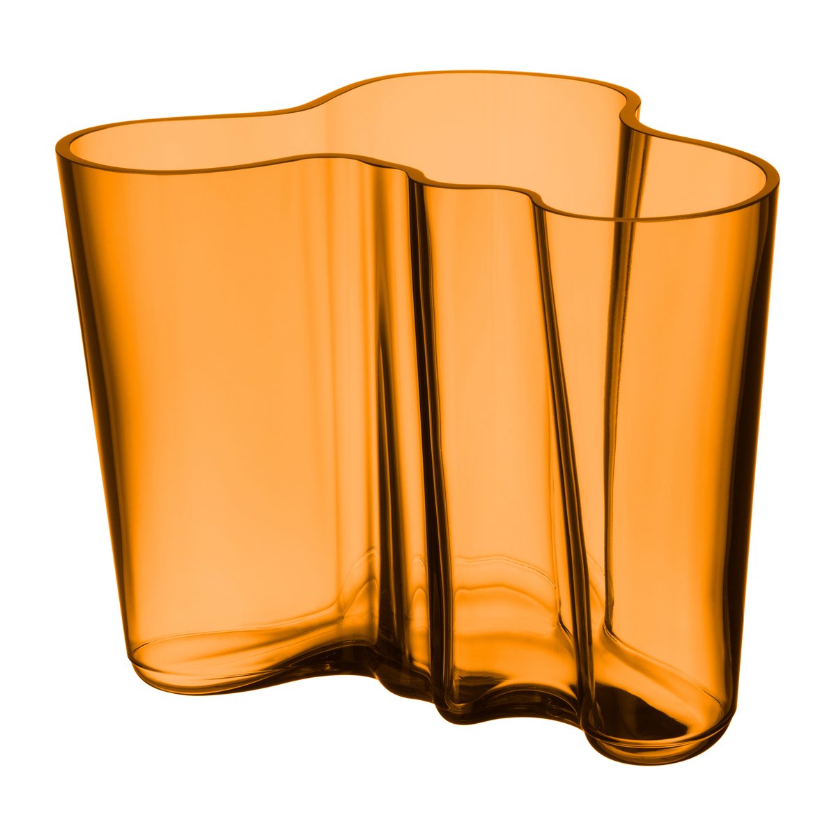 Iittala Alvar Aalto vas koppar 160 mm | Skandinavisk Design | Vaser | Brun