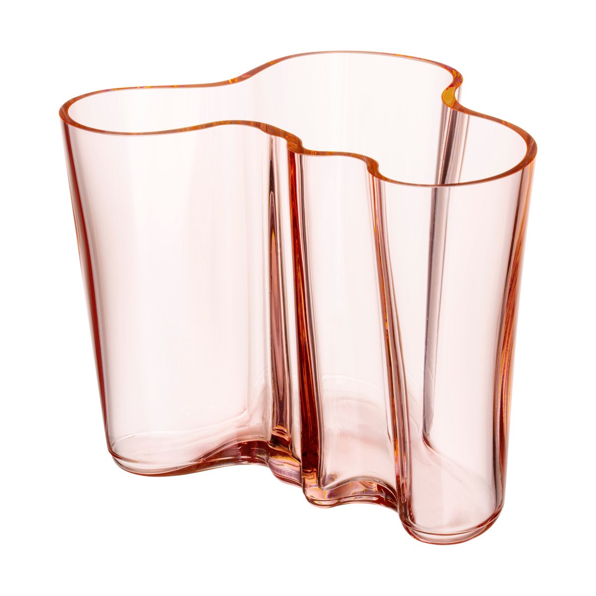 Iittala Alvar Aalto vas laxrosa 160 mm | Skandinavisk Design | Dekorationsdetaljer | Rosa