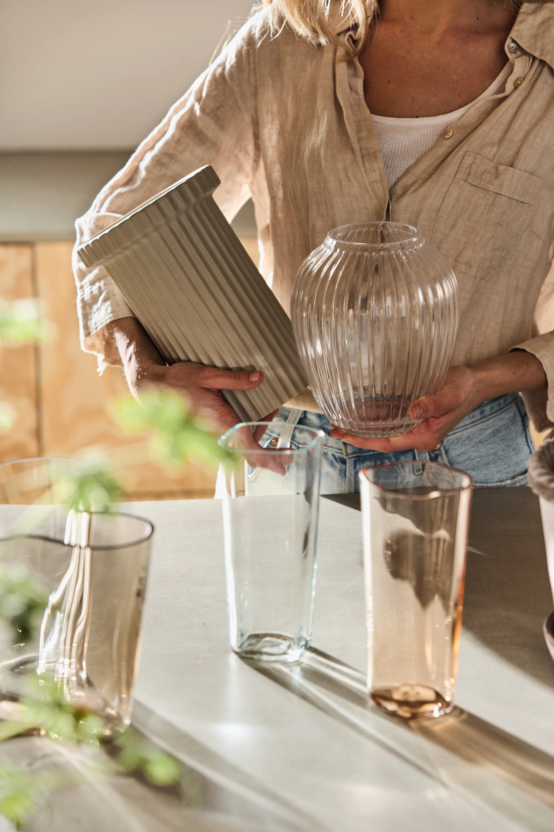 Alvar Aalto vas ljusgrön 1937, 180 mm Iittala