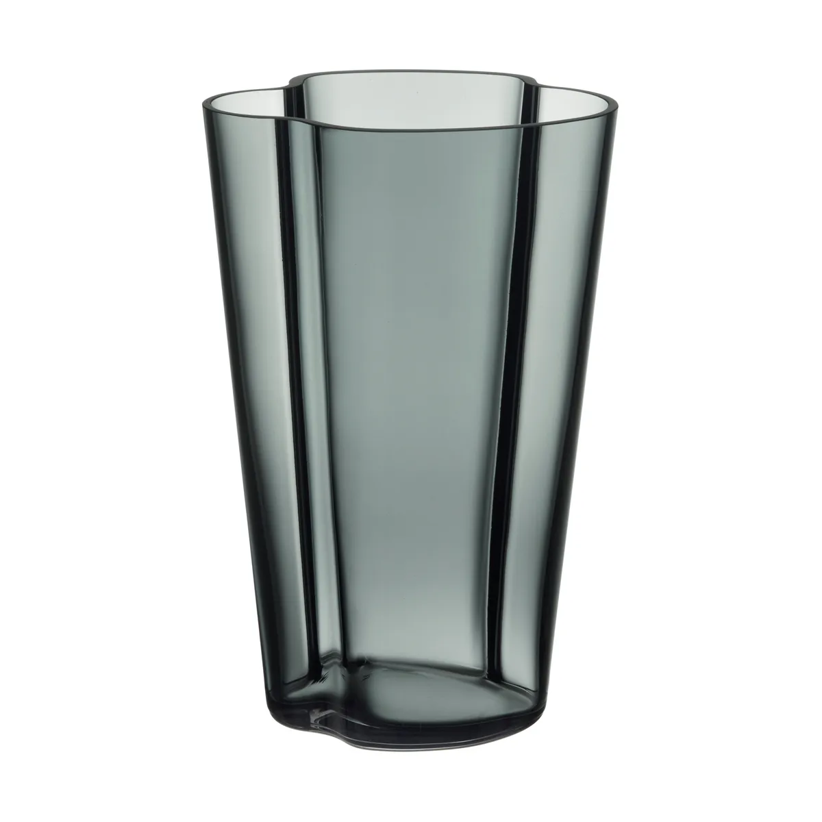 Iittala Alvar Aalto vas mörkgrå 220 mm