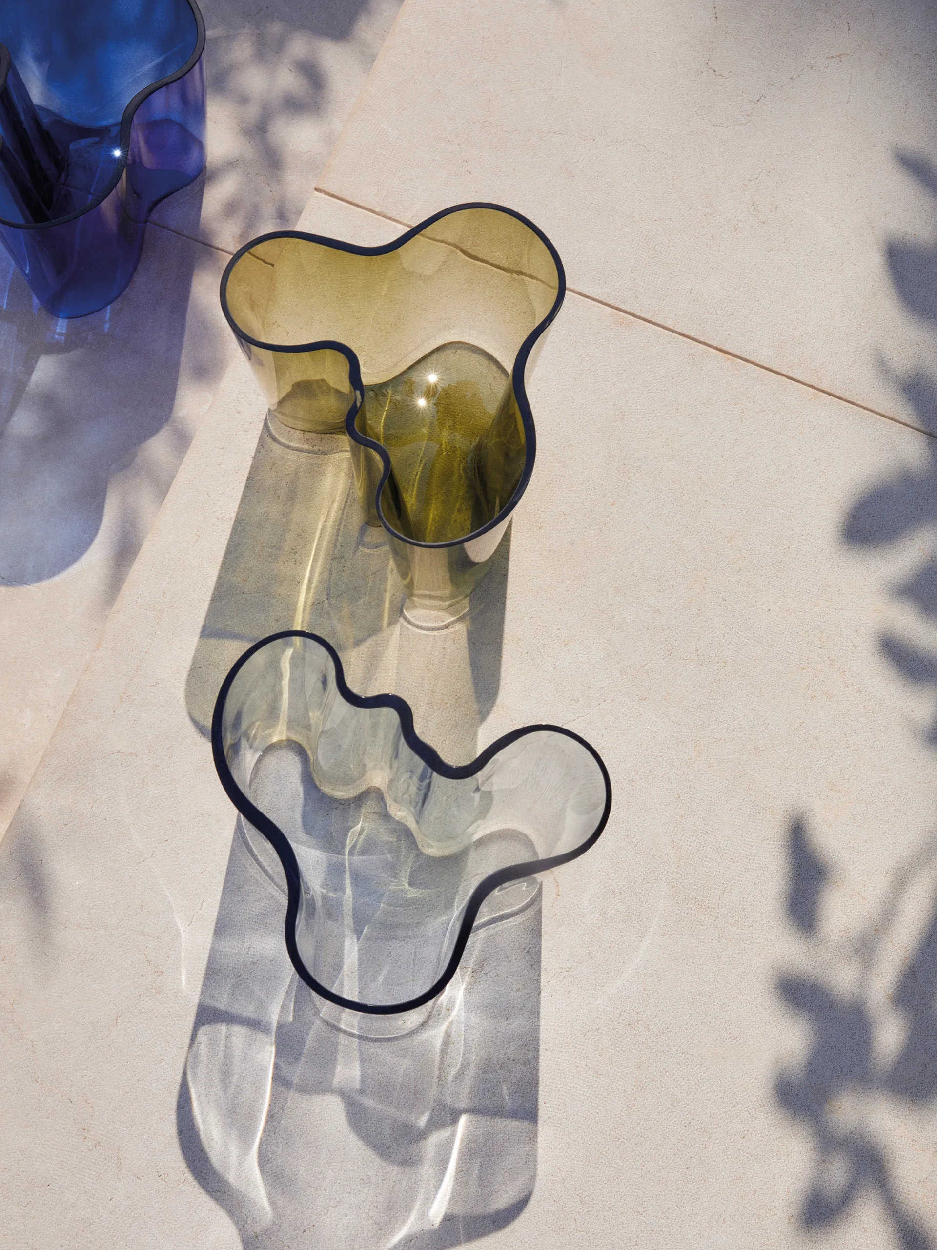 Alvar Aalto vas mossgrön, 160 mm Iittala