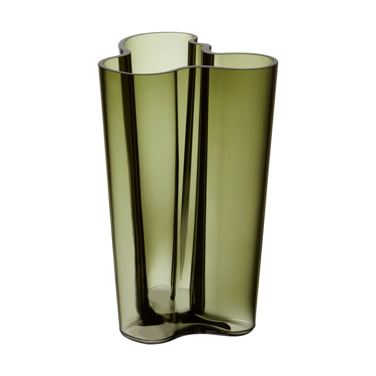 Iittala Alvar Aalto vas mossgrön 251 mm