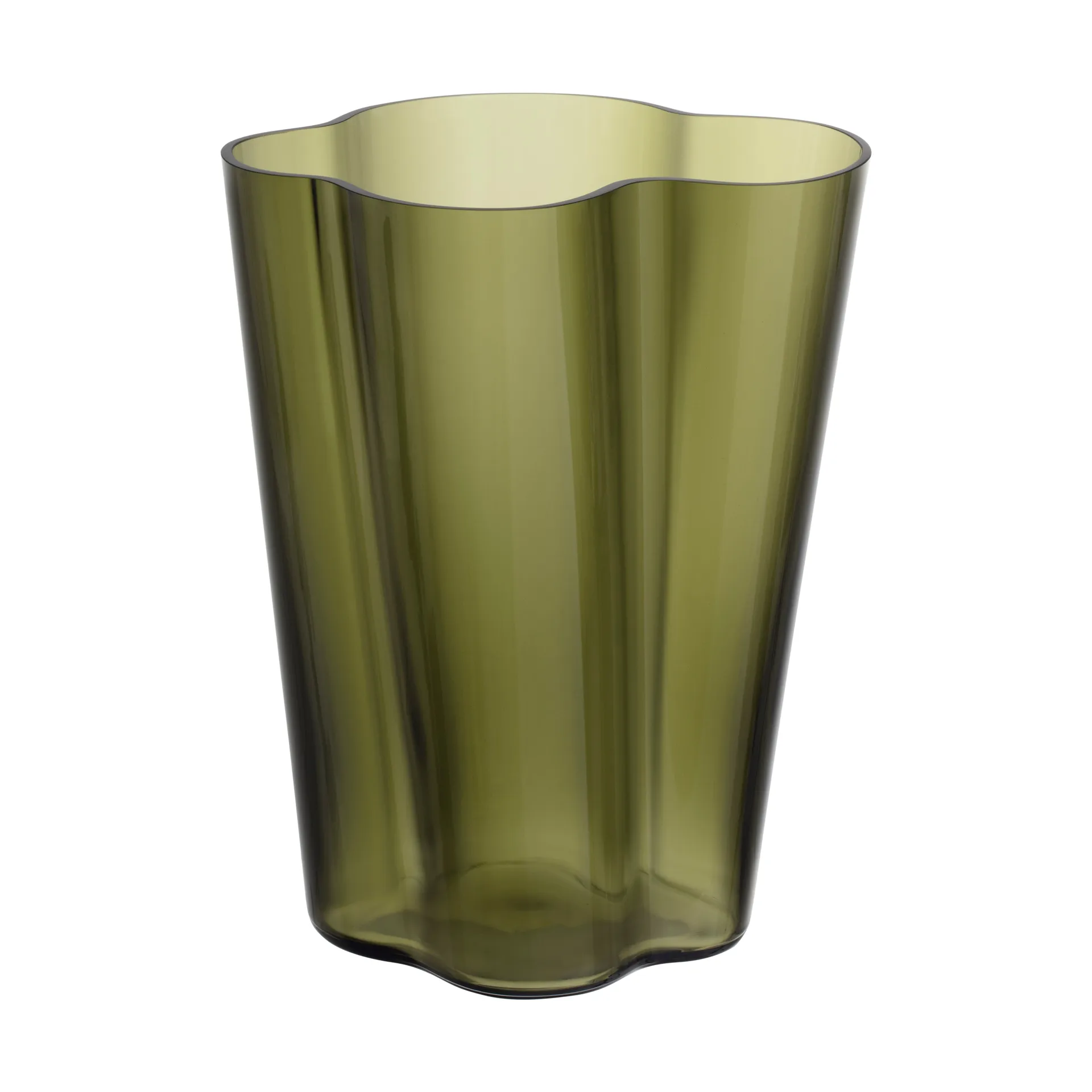Alvar Aalto vas mossgrön, 270 mm Iittala