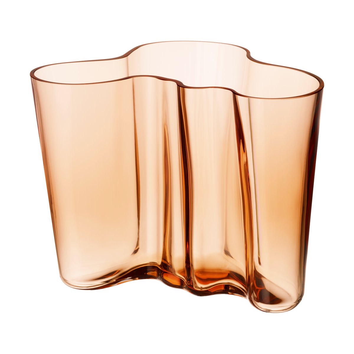 Iittala Alvar Aalto vas Rio brun 160 mm | Skandinavisk Design | Vaser | Brun