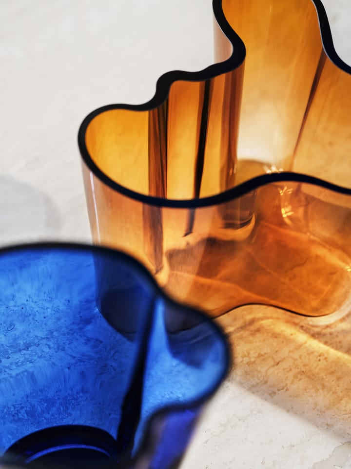 Alvar Aalto vas ultramarinblå, 220 mm Iittala