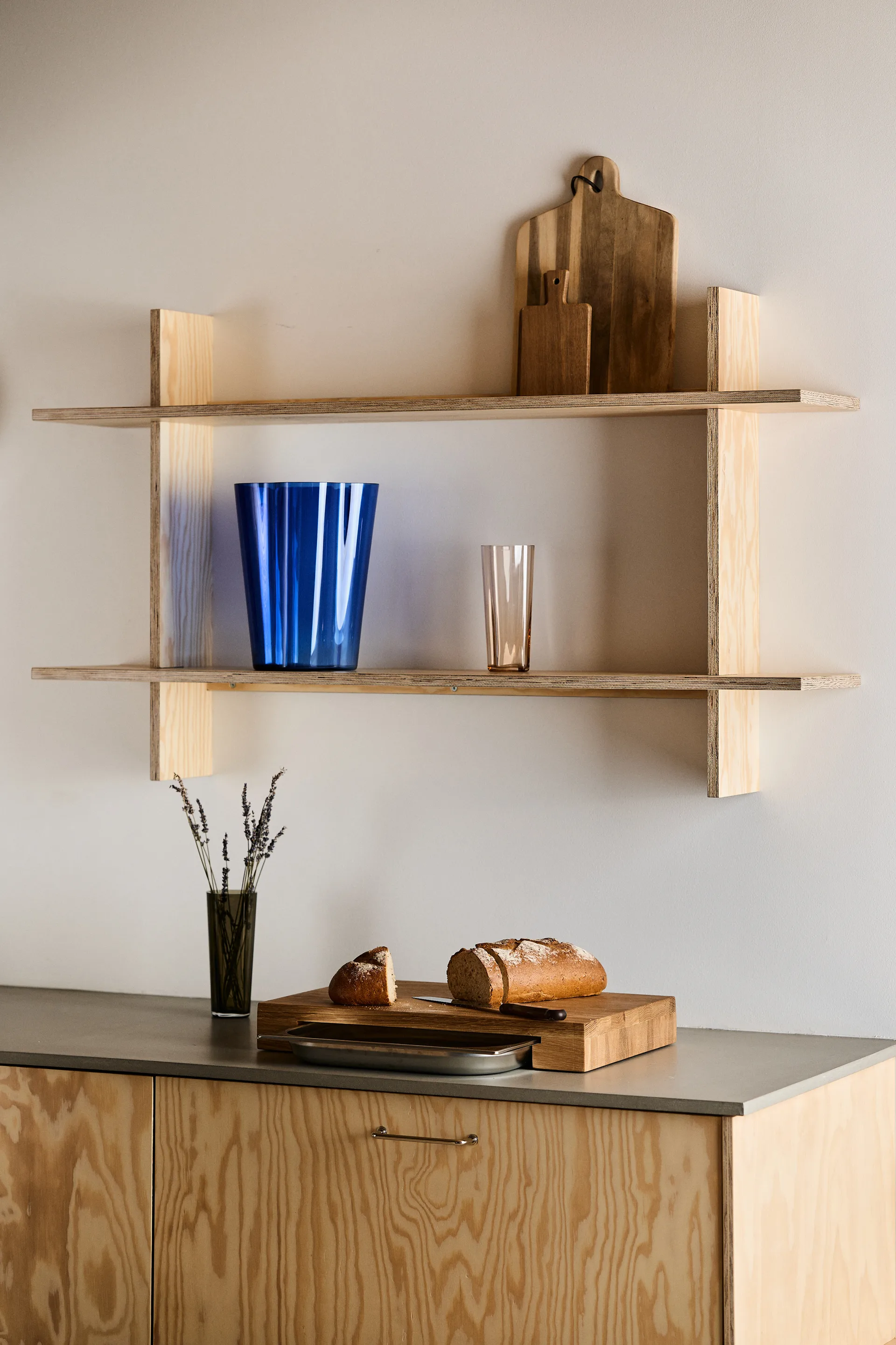 Alvar Aalto vas ultramarinblå, 270 mm Iittala