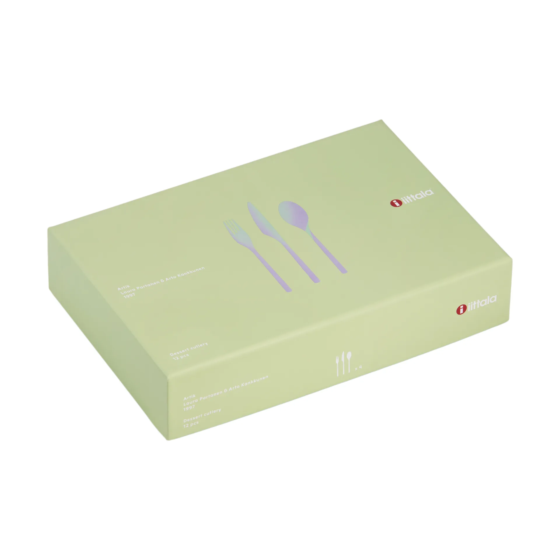 Artik dessertbestick giftbox 12 delar, Blank Iittala