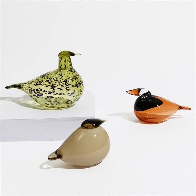 Birds by Toikka Kuulas, Linne, 14x9 cm Iittala