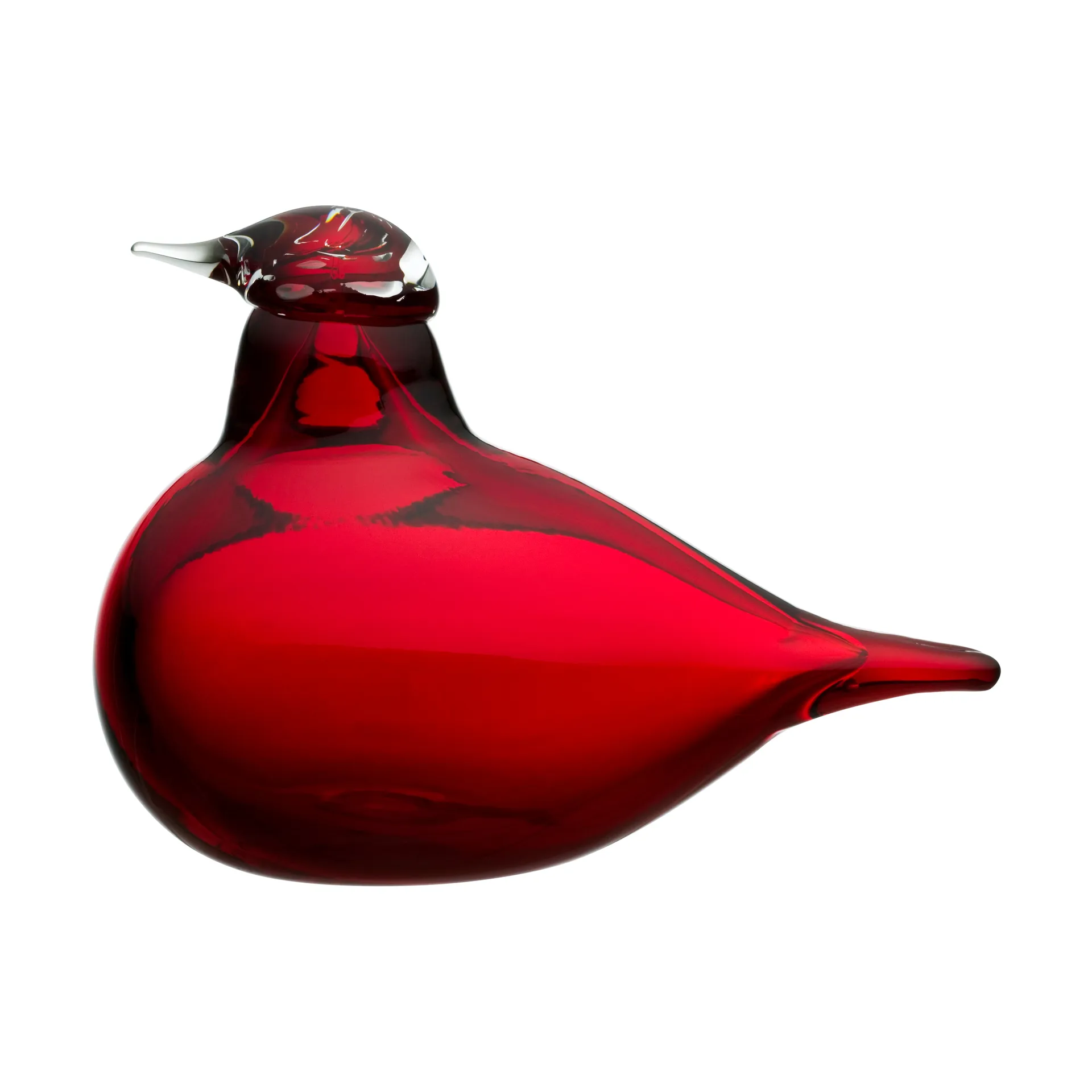 Birds by Toikka, liten röd tärna Iittala