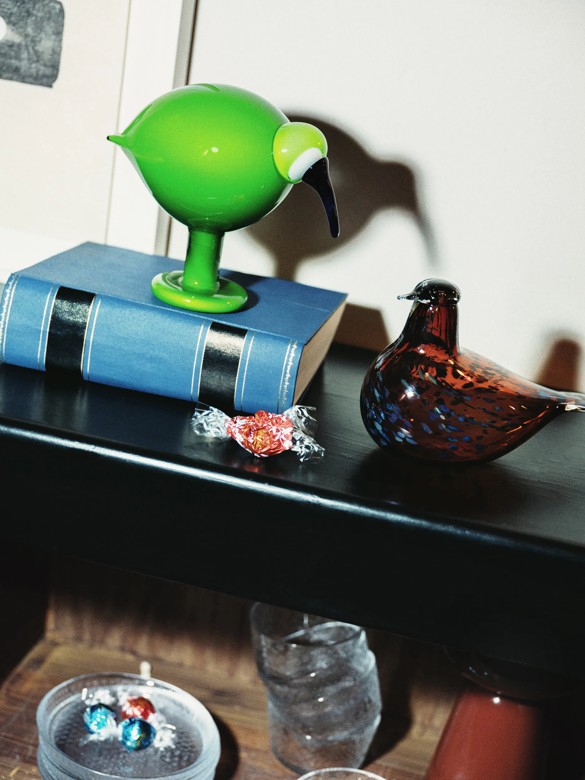 Birds by Toikka, rubinfågel Iittala