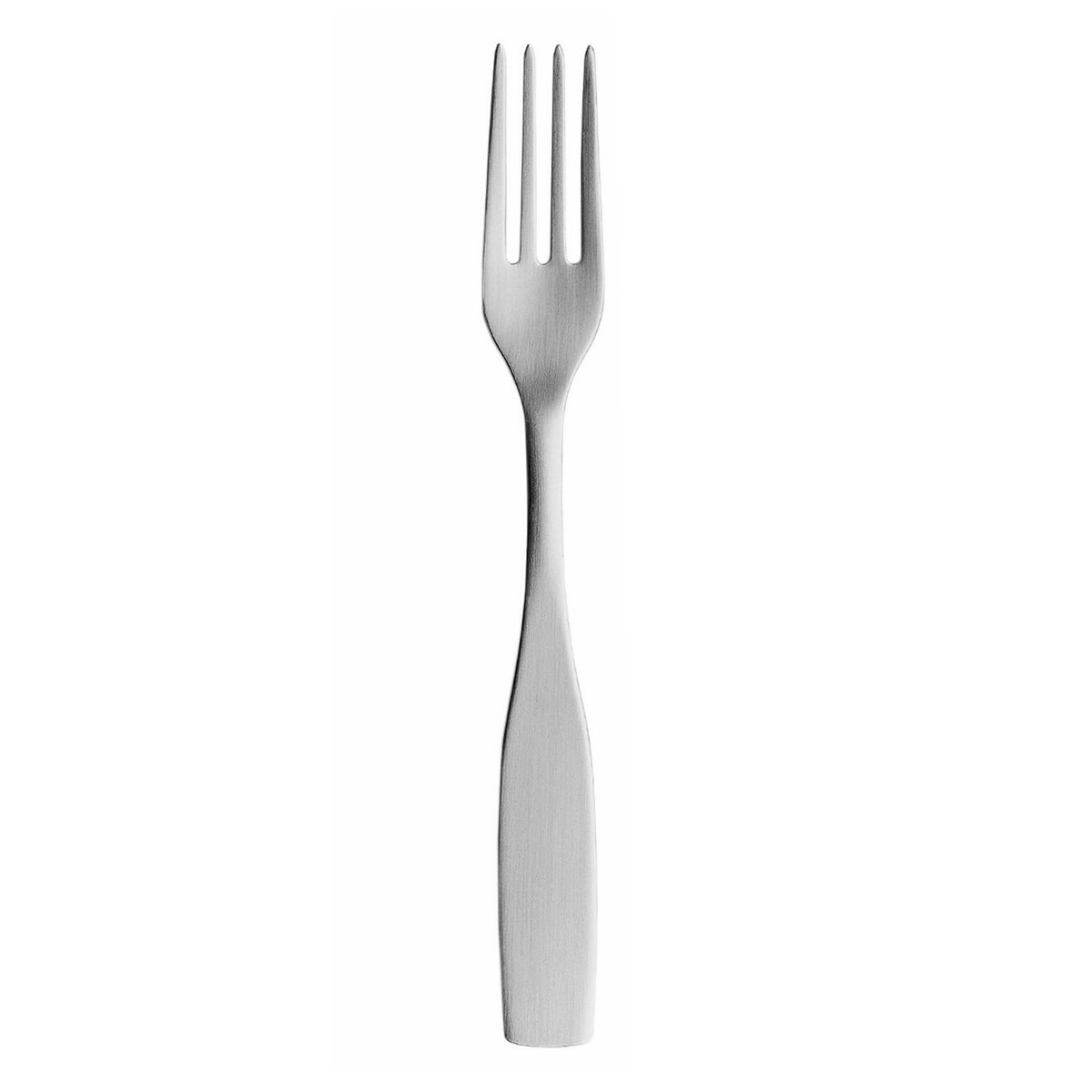 Iittala Citterio 98 matgaffel Matt rostfritt stål | Skandinavisk Design | Matbestick | Silverfärgad