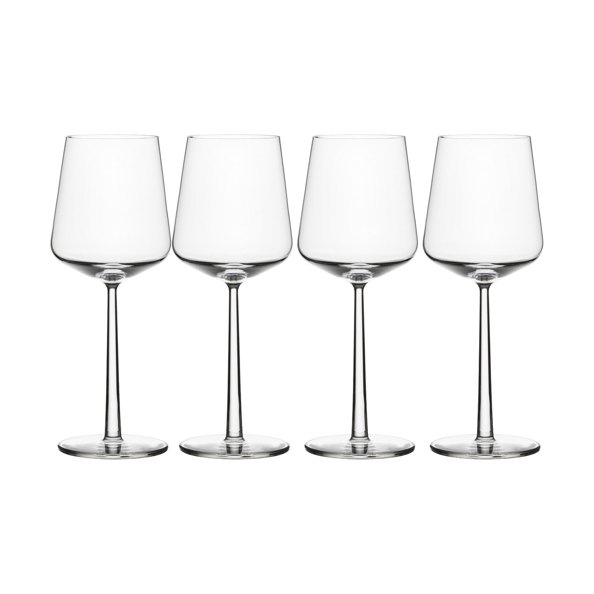 Iittala Essence rödvinsglas 4-pack 45 cl | Skandinavisk Design | Vinglas | Transparent