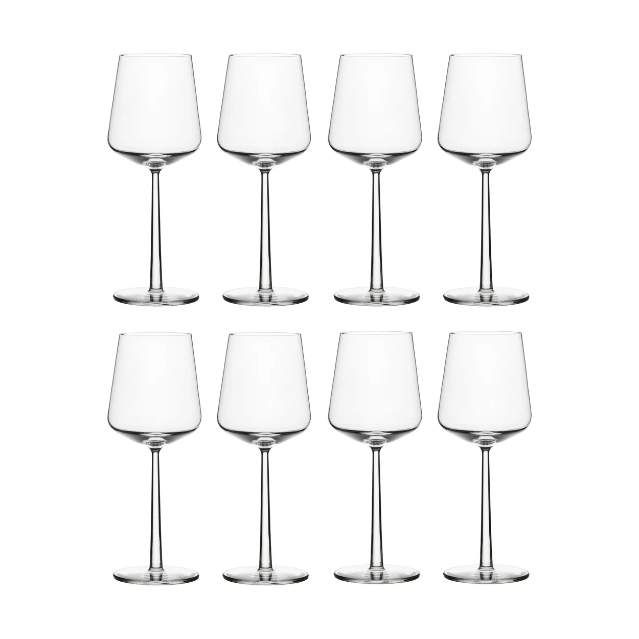 Iittala Essence rödvinsglas 45 cl 8-pack | Skandinavisk Design | Vinglas | Transparent