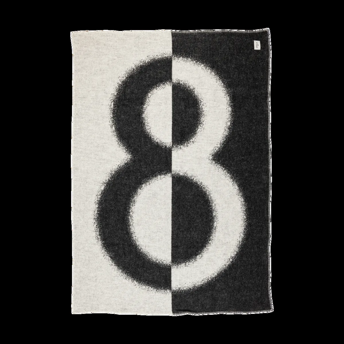 Iittala Iittala 8 filt 130x180 cm Ecru-svart