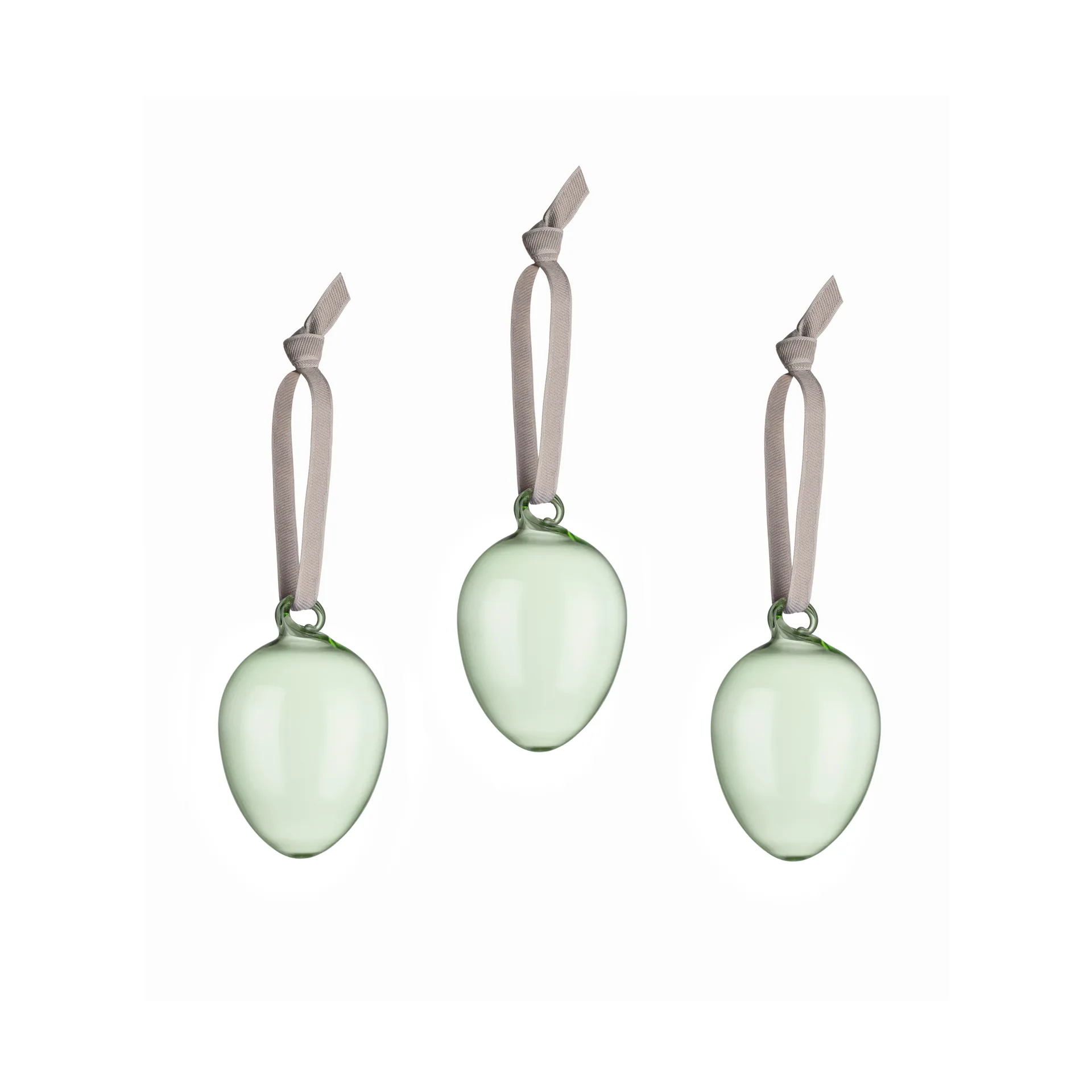 Iittala glasägg 60 mm 3-pack, Grön Iittala