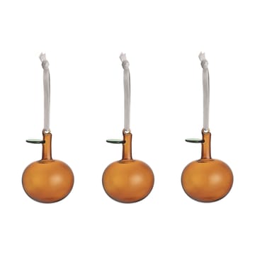 Iittala glas�äpple 3-pack - Brun - Iittala
