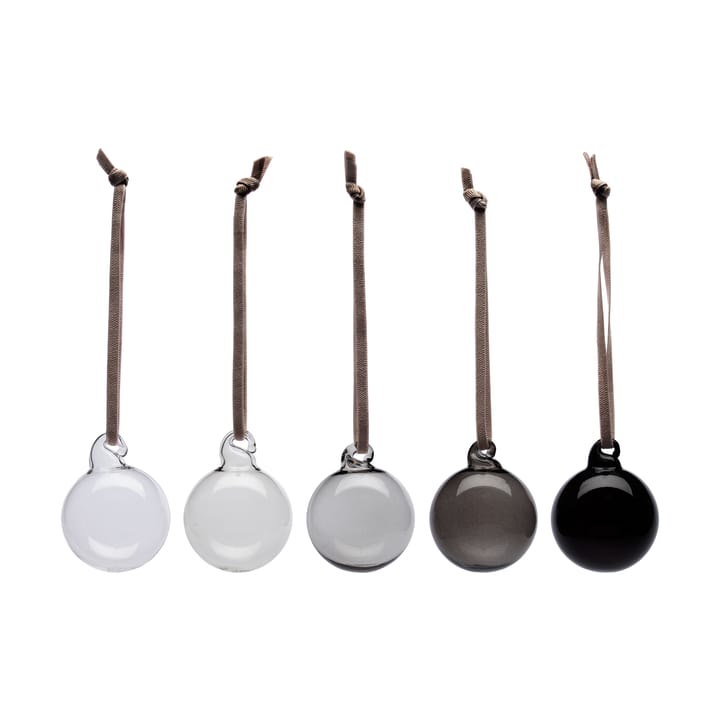 Iittala glaskula Ø4 cm 5-pack, Grå Iittala