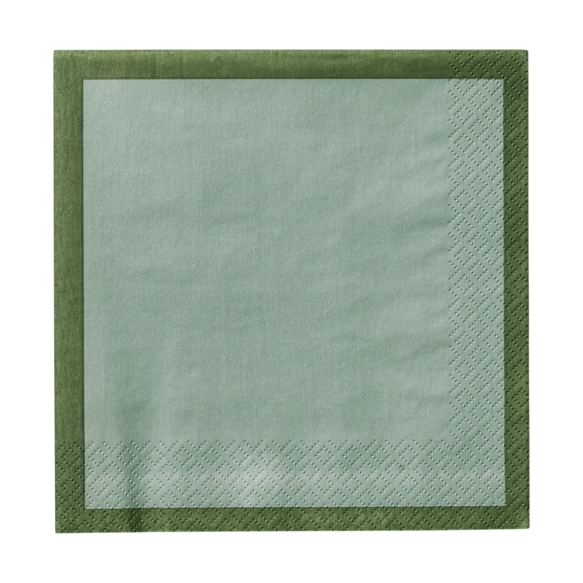 Iittala pappersservett, Skogsgrön-mint, 33 cm, 20-pack Iittala
