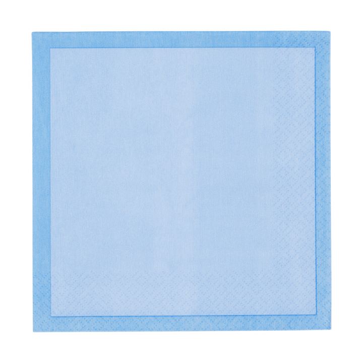 Iittala pappersservetter 33x33 cm 20-pack - Isblå-blå - Iittala