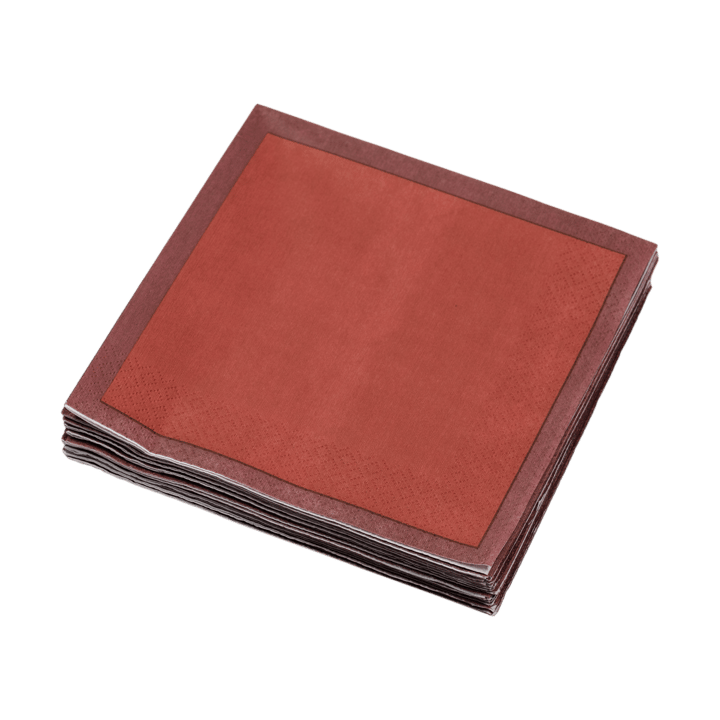 Iittala pappersservetter 33x33 cm 20-pack, Körsbär-röd Iittala