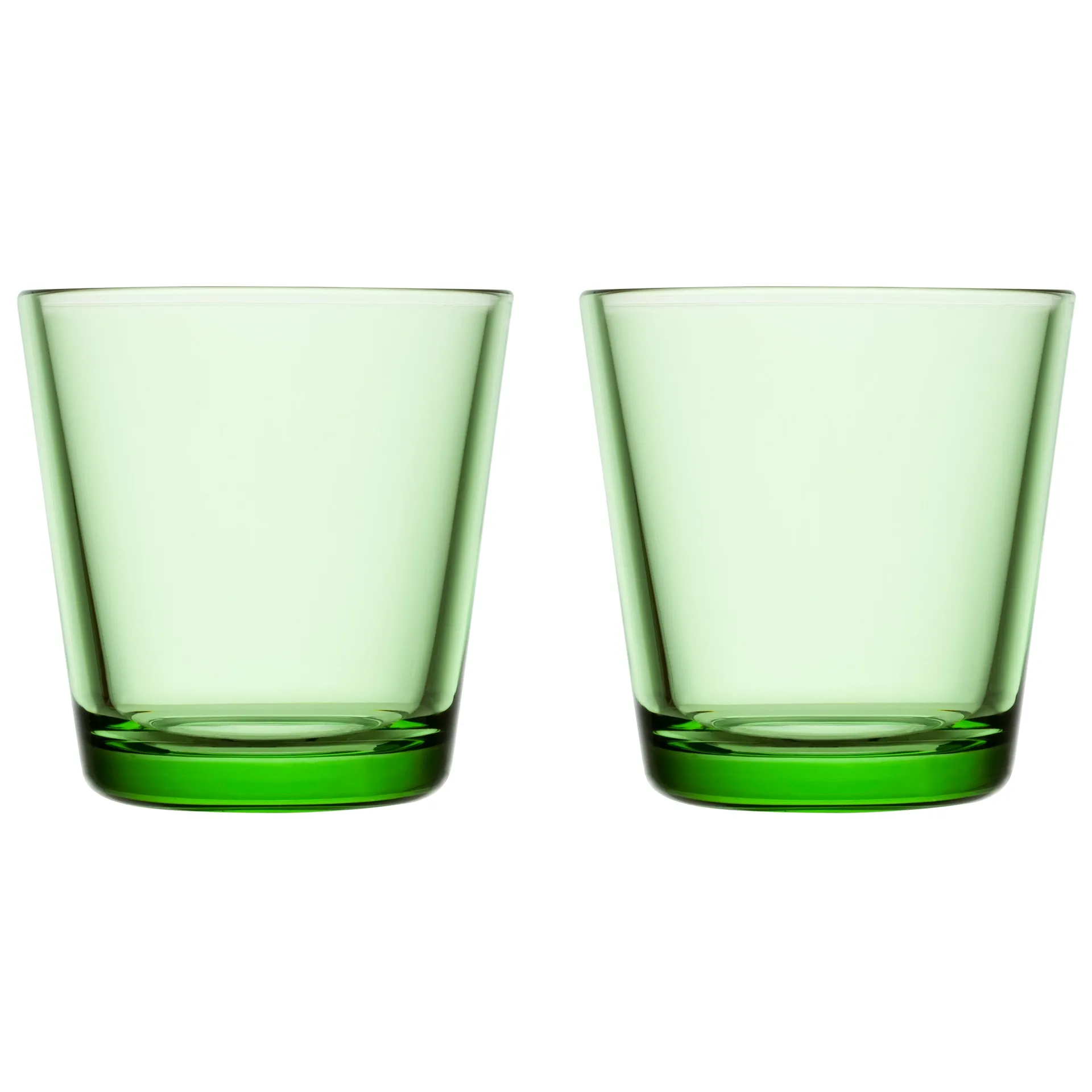 Kartio dricksglas 21 cl 2-pack, äppelgrön Iittala