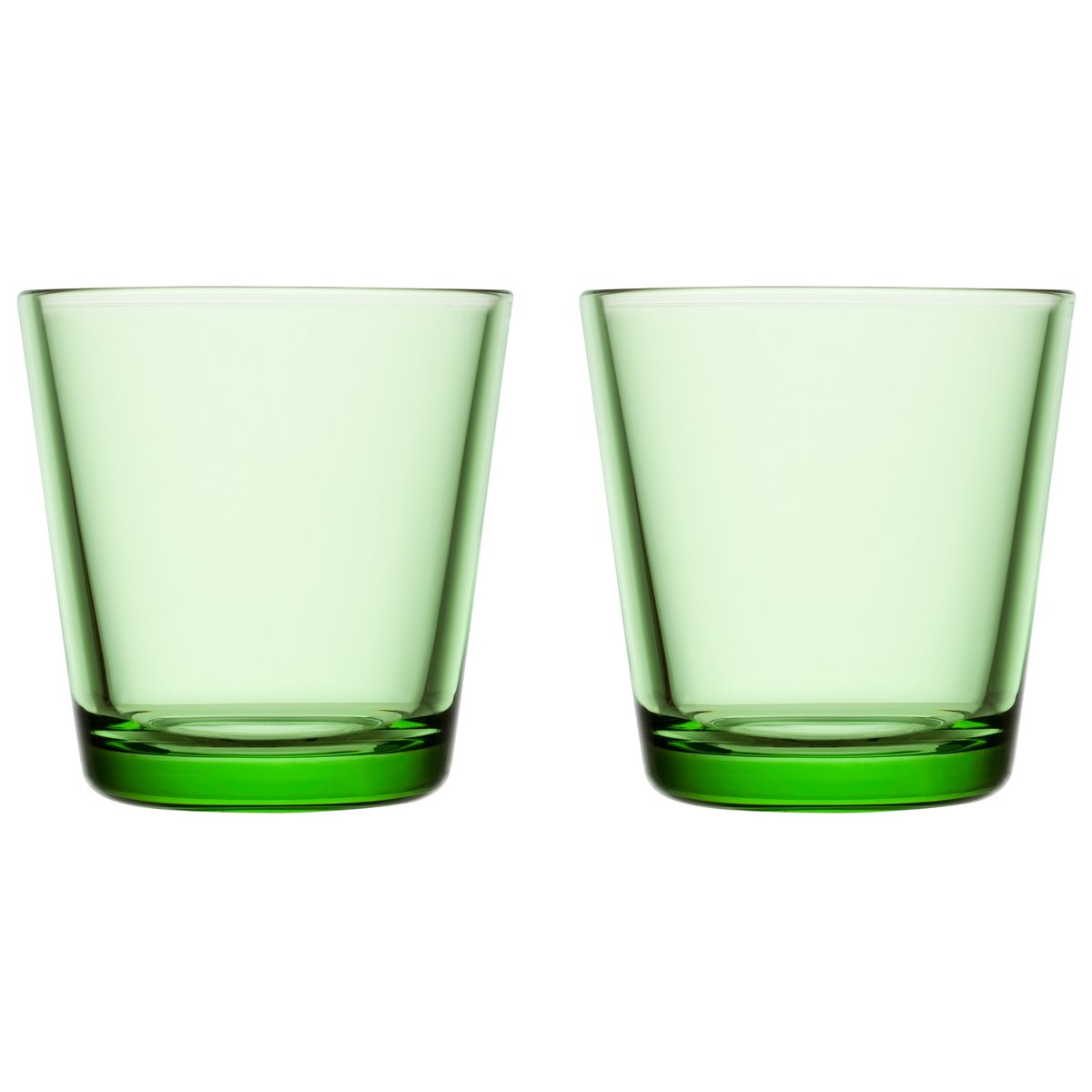 Iittala Kartio dricksglas 21 cl 2-pack äppelgrön | Skandinavisk Design | Dricksglas | Grön