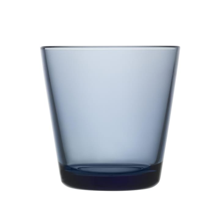Kartio dricksglas 21 cl 2-pack - regn (blå) - Iittala