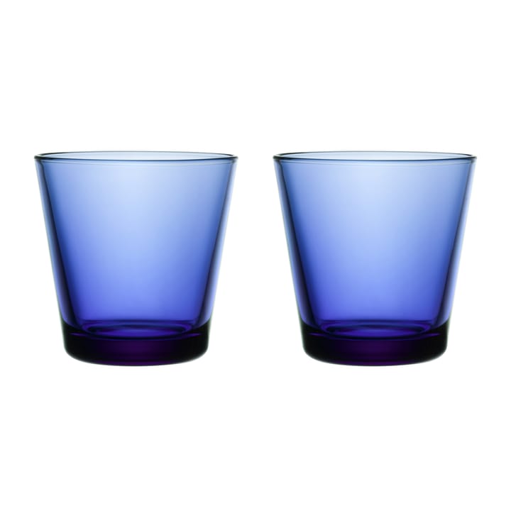 Kartio dricksglas 21 cl 2-pack - Ultramarinblå - Iittala