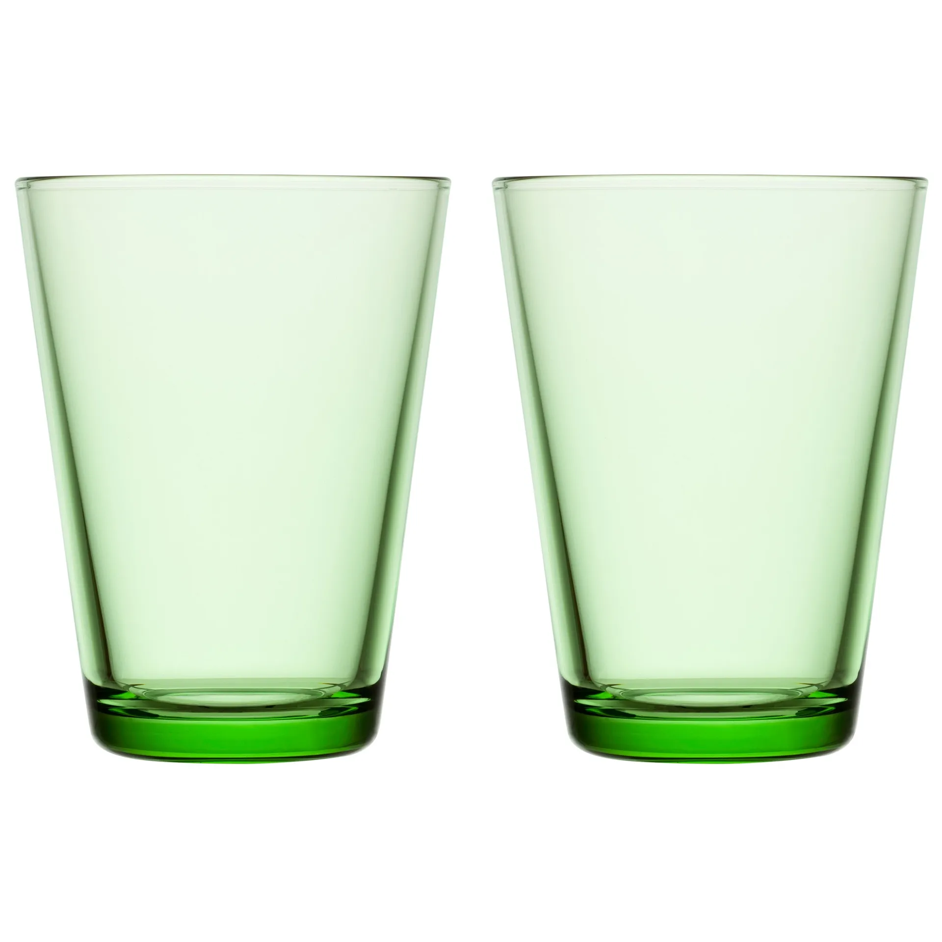 Kartio dricksglas 40 cl 2-pack, äppelgrön Iittala