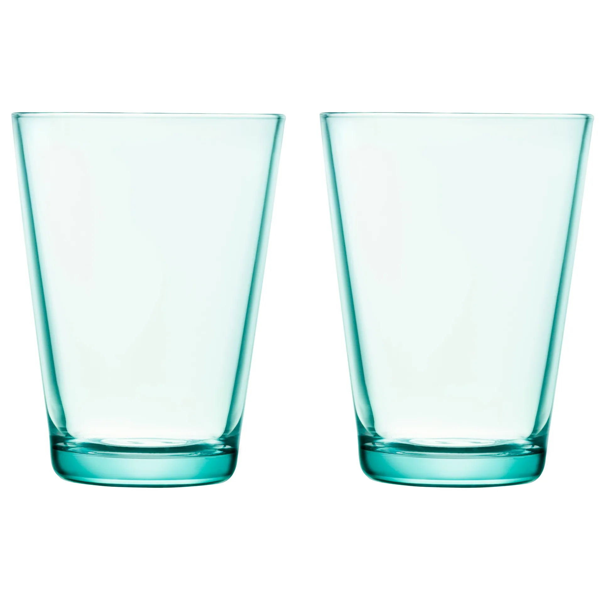 Kartio dricksglas 40 cl 2-pack, vattengrön Iittala