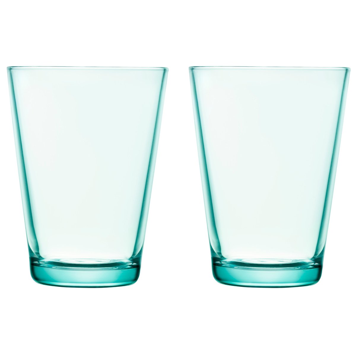 Iittala Kartio dricksglas 40 cl 2-pack vattengrön | Skandinavisk Design | Dricksglas | Grön